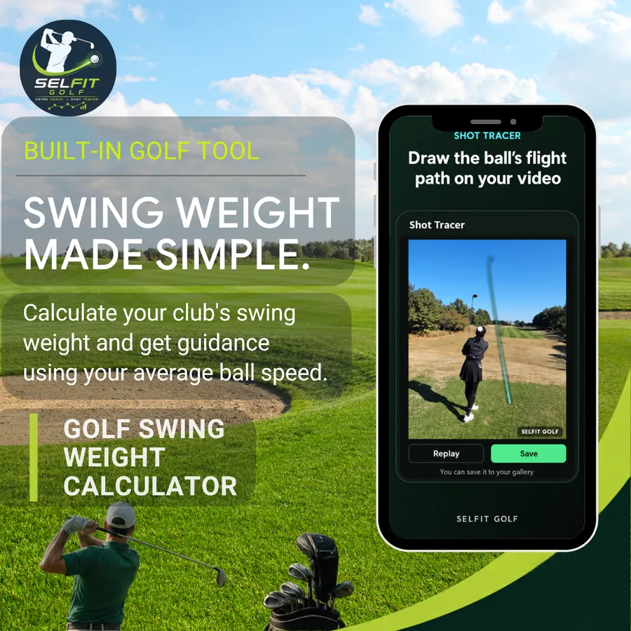 Swing weight made simple — golf swing weight calculator